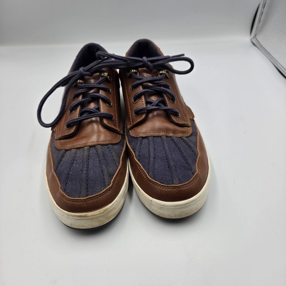 Polo Ralph Lauren Other - Polo Ralph Lauren Ramiro Canvas Sneaker Deck Shoe Navy Lace-up Nautical 10.5 D
